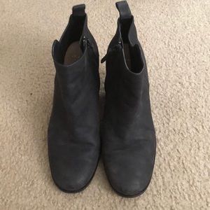 Used cole haan black booties
